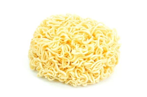 Instant Noodles White Background — Stock Photo, Image