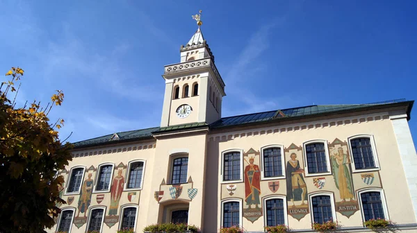 Das Alte Rathaus Bad Reichenhall Berchtesgaden Bayern — Stockfoto