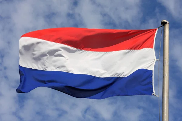 Nationale Vlag Van Nederland — Stockfoto