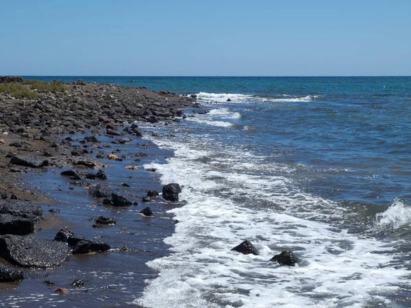 Bella Vista Sulla Riva Del Mare — Foto Stock