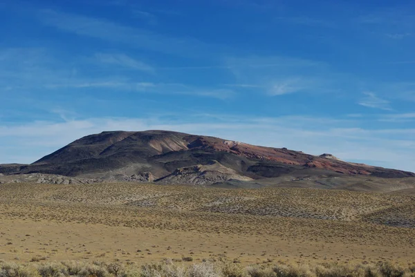 Colinas Deserto Perto Basalto Nevada — Fotografia de Stock