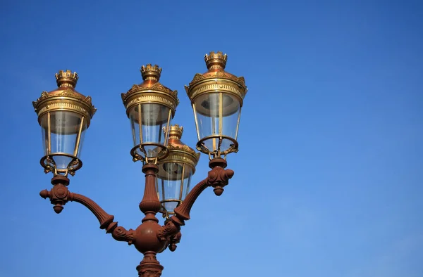 Repräsentative Straßenlaternen Metz Frankreich — Stockfoto