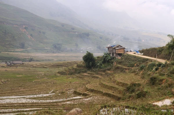 Pemandangan Indah Pertanian Pedesaan — Stok Foto