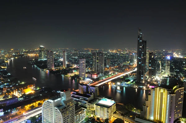 Vista Panorâmica Majestosa Cidade Urbana — Fotografia de Stock