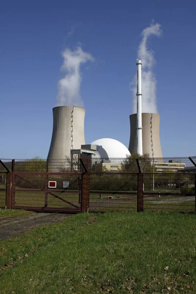 Grohnde Nuclear Power Plant — Stock Photo, Image