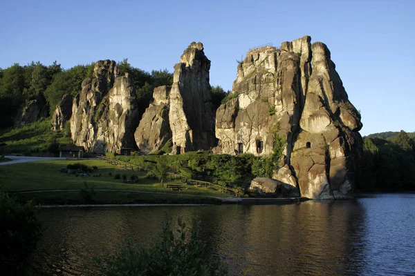 Piedras Exteriores Horn Bad Meinberg — Foto de Stock