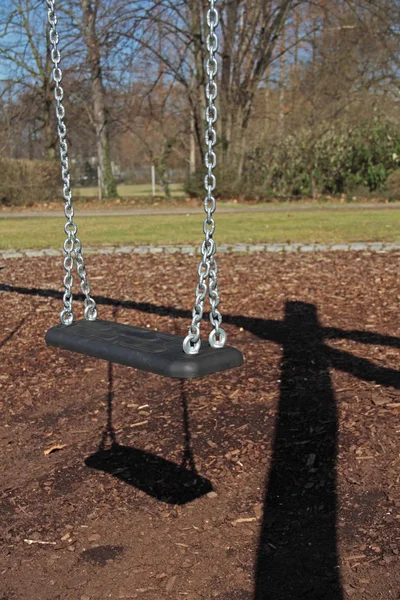 Aire Jeux Pour Enfants Dans Parc — Photo