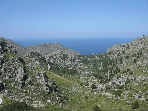 Väg Till Calobra — Stockfoto