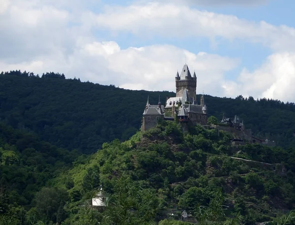 Cochem Castle Germany Summer Time — Stock Photo, Image