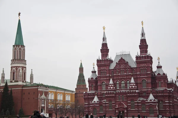 Moscou Kremlin Fédération Russie — Photo