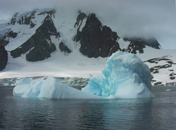 Антарктический Ледник Северный Полюс — стоковое фото
