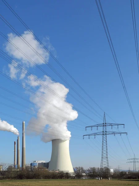 Coal Power Station Generation Electricity — Stock Photo, Image