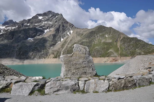 Vista Panorâmica Bela Paisagem Alpes — Fotografia de Stock