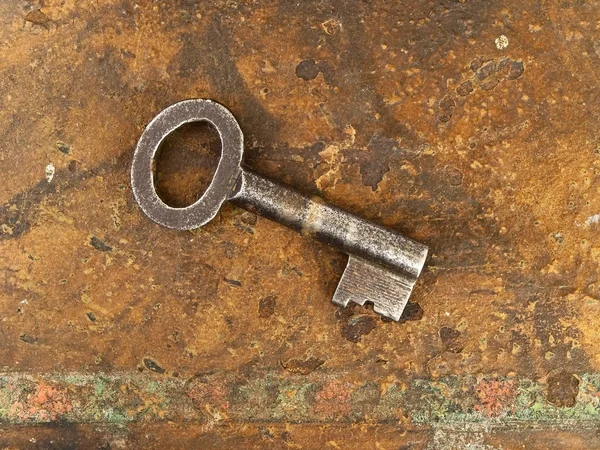 Old Brown Rusty Background Key — Stock Photo, Image