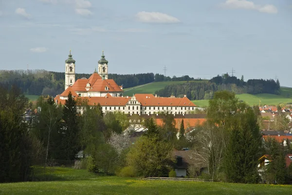 Festői Kilátás Keresztény Templom Építészet — Stock Fotó