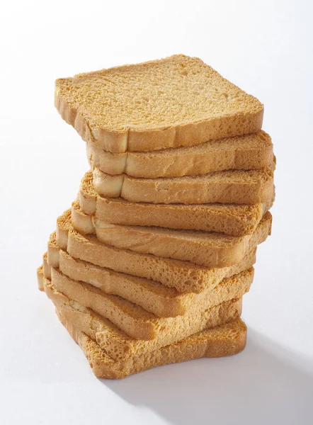 Papaverzaad Wit Brood — Stockfoto