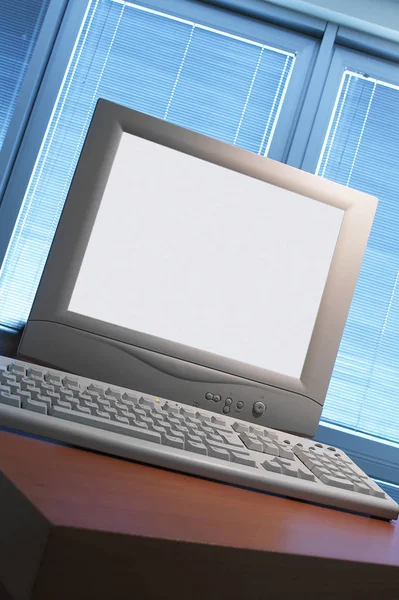 Modern Laptop Computer Table — Stock Photo, Image