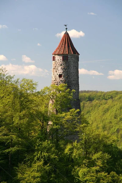 Мальовничий Вид Деталі Середньовічної Архітектури — стокове фото