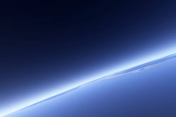 Цифровое Изображение Земной Орбиты — стоковое фото