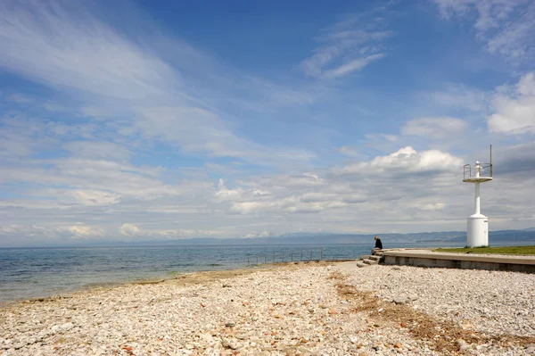 Pobřežní Město Izola Adriatické — Stock fotografie