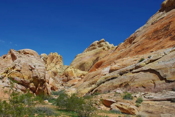 Kolory Doliny Ognia Nevada — Zdjęcie stockowe