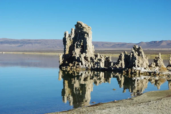 Formacje Tufa Jezioro Mono Kalifornia — Zdjęcie stockowe