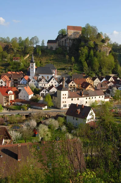 Pottenstein Frankonii Szwajcaria — Zdjęcie stockowe