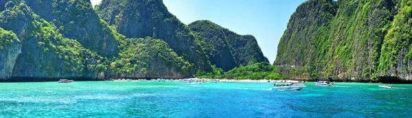Панорама Бухты Майя Острова Пхи Пхи — стоковое фото