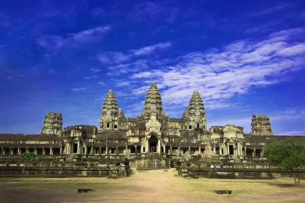 Angkor Wat Vlakbij Siem Riep Cambodja — Stockfoto