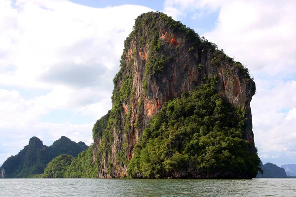 Roche Montagne Dans Mer Andaman — Photo