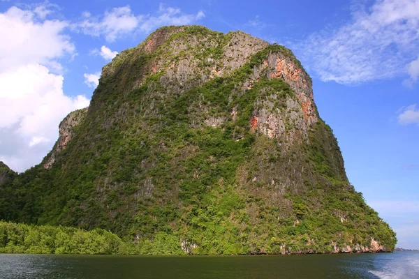 Roche Montagne Dans Mer Andaman — Photo