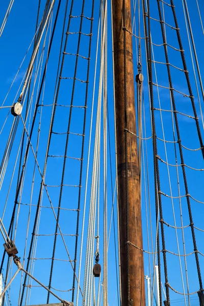 Schilderachtig Uitzicht Zeilschip — Stockfoto