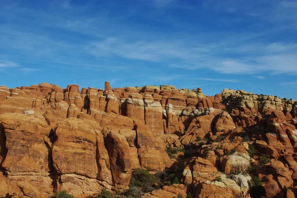 Belas Torres Rocha Arcos Parque Nacional Utah — Fotografia de Stock