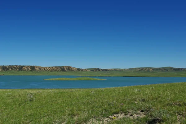 Zbiornik Nasłoneczniony Icelandem Wyoming — Zdjęcie stockowe