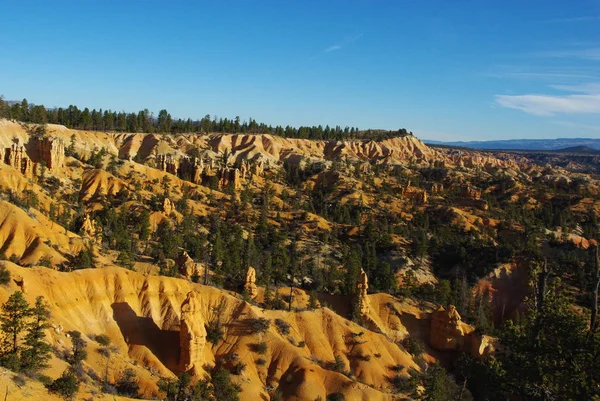 Oranje Zandsteen Heuvels Rotsen Bryce Canyon Nationaal Park Utah — Stockfoto