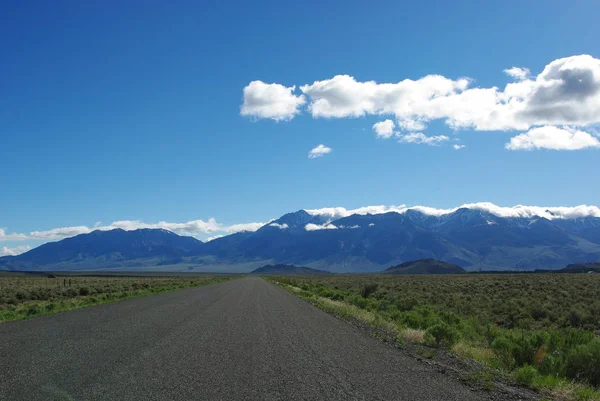 Estrada Para Pico Borah Idaho — Fotografia de Stock