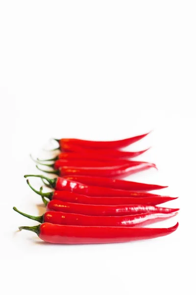 Würzige Rote Chilischoten — Stockfoto