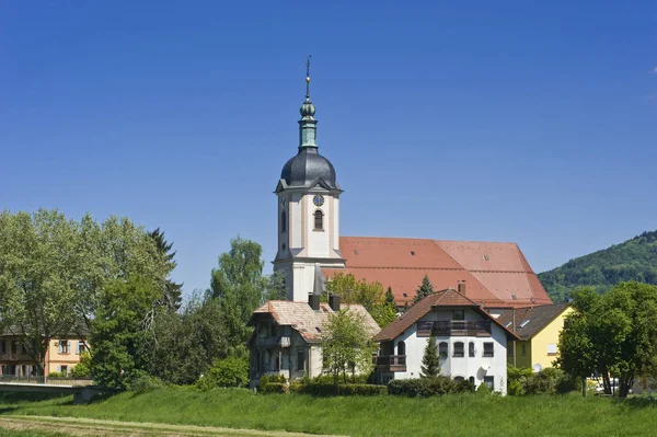 Pfarrkirche Sankt Laurentius Gaggenau Bad Rotenfels Black Forest Baden Wuertemberg — Φωτογραφία Αρχείου