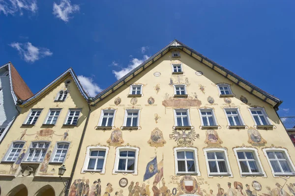 Rathaus Horber Bilderbogen Főiskolai Templom Horb Neckar Fekete Erdő Baden — Stock Fotó