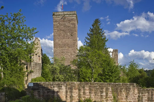 Castillo Ruinas Zavelstein Zavelstein Mal Teinach Bosque Negro Baden Wuerttemberg — Foto de Stock