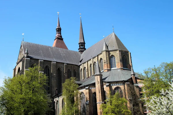 Kloster Des Heiligen Kreuzes Rostock — Stockfoto