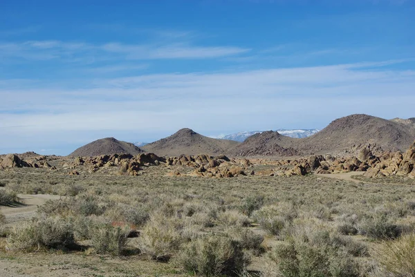 Rocks Mountains Alabama Hills California — Stock Photo, Image