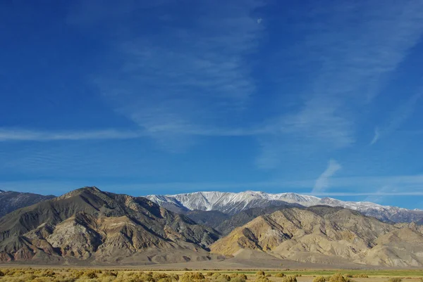 Hög Öken Och Berg Nevada — Stockfoto