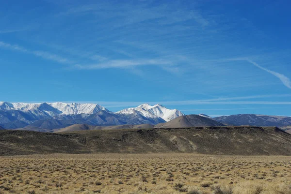 Deserto Montanhas Brancas Nevada — Fotografia de Stock