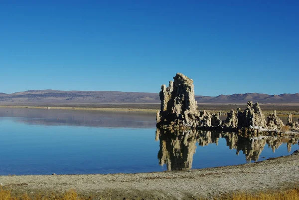 Hermosas Formaciones Toba Mono Lago California — Foto de Stock