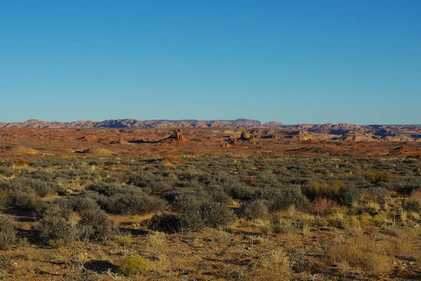 Högt Ökenlandskap Utah — Stockfoto