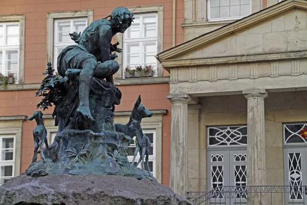 Detmold Ist Eine Stadt Nordrhein Westfalen Deutschland — Stockfoto