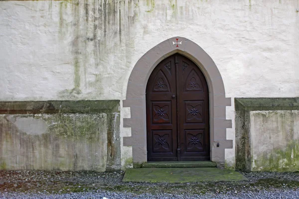 Kloster Falkenhagen Church Door — Stock Photo, Image