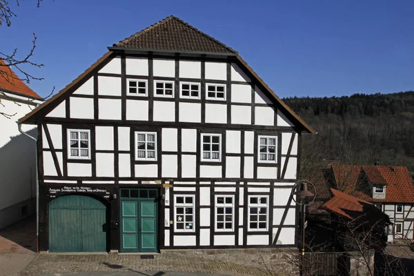 Half Timbered House Hemelschenburg — Stock Photo, Image