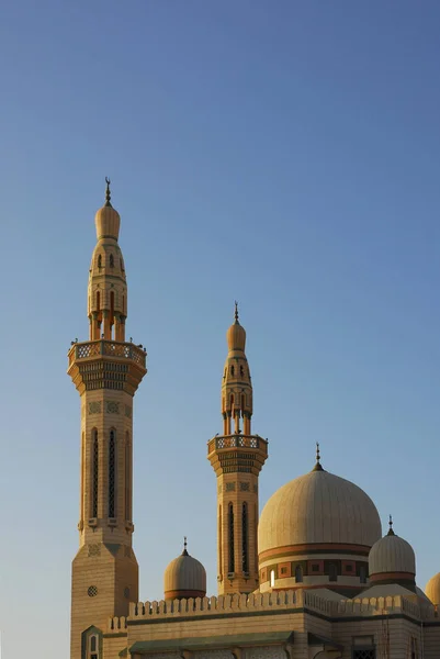 Meczet Świetle Porannym Gadżety — Zdjęcie stockowe